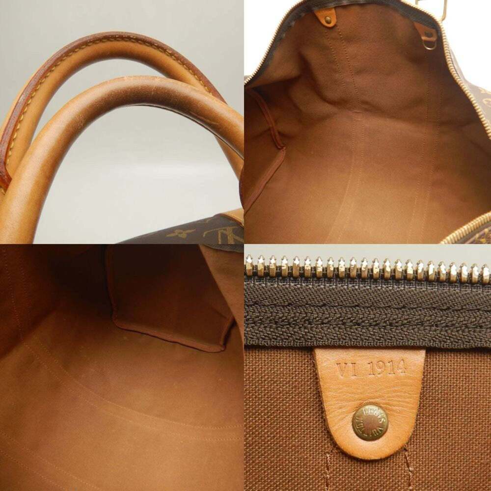 LOUIS VUITTON Authentic Brown Monogram Boston Bag - Picture 9 of 10